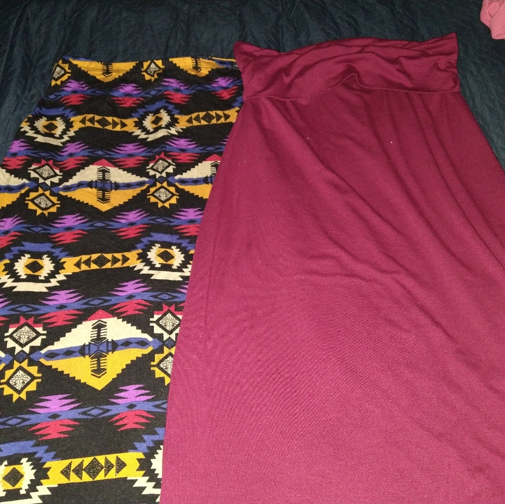2 long skirts